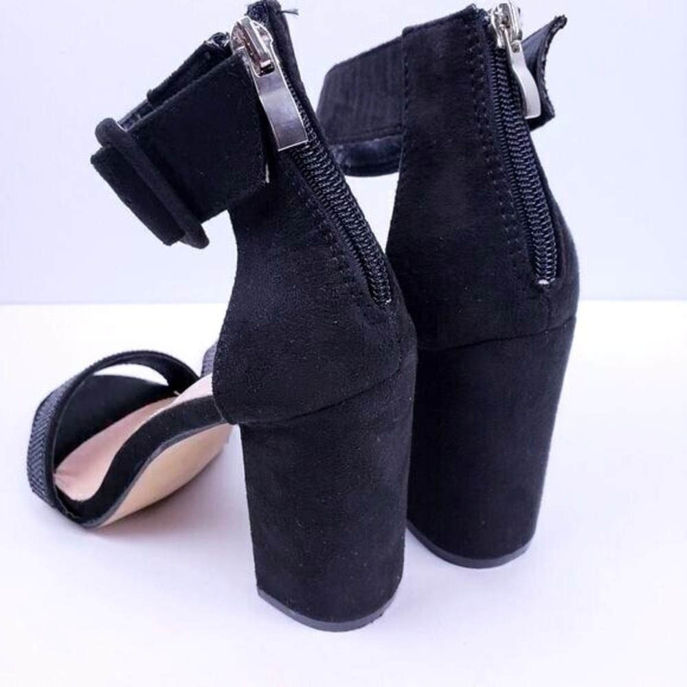 NICOLE MILLER Block Heel Sandal -‎ Size 7.5 - Picture 4 of 6